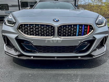 RW Carbon BMW G29 Z4 Carbon Fiber Front Splitters-Exterior-Silicon Valley Bimmer