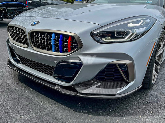 RW Carbon BMW G29 Z4 Carbon Fiber Front Splitters-Exterior-Silicon Valley Bimmer