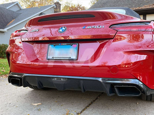 RW Carbon BMW G29 Z4 Carbon Fiber Rear Diffuser-Exterior-Silicon Valley Bimmer