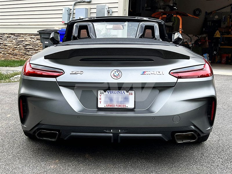 RW Carbon BMW G29 Z4 Full Carbon Fiber DTM Trunk Spoiler-Exterior-Silicon Valley Bimmer