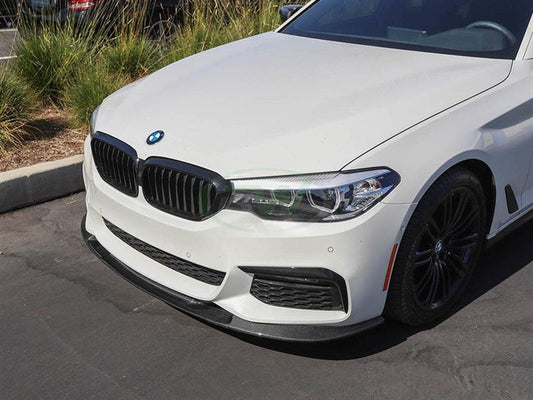 RW Carbon BMW G30 3D Style Carbon Fiber Front Lip Spoiler-Exterior-Silicon Valley Bimmer