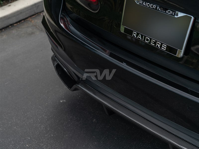 RW Carbon BMW G30 3D Style Carbon Fiber Rear Diffuser-Exterior-Silicon Valley Bimmer