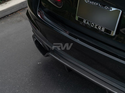 RW Carbon BMW G30 3D Style Carbon Fiber Rear Diffuser-Exterior-Silicon Valley Bimmer