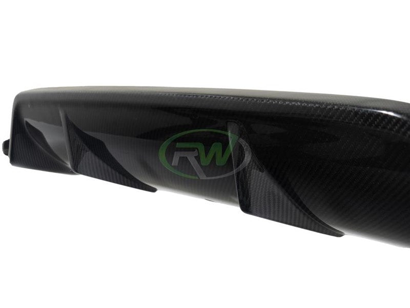 RW Carbon BMW G30 3D Style Carbon Fiber Rear Diffuser-Exterior-Silicon Valley Bimmer