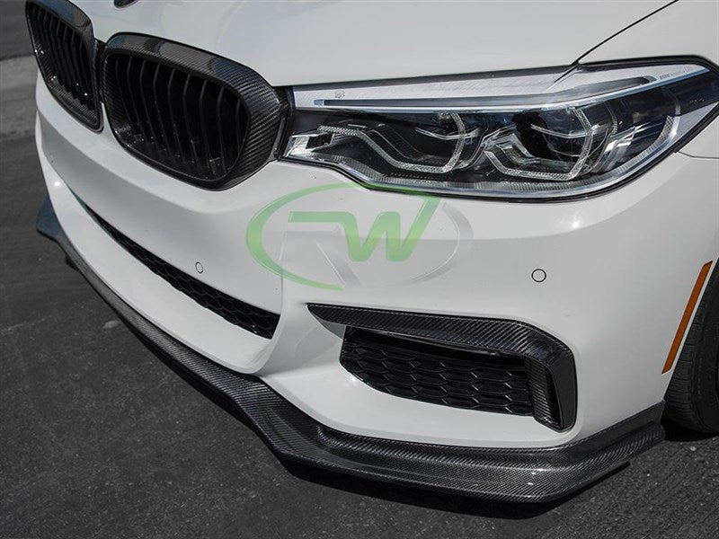 RW Carbon BMW G30 Carbon Fiber Front Brake Duct Trim-Exterior-Silicon Valley Bimmer