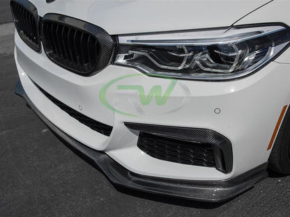 RW Carbon BMW G30 Carbon Fiber Front Brake Duct Trim-Exterior-Silicon Valley Bimmer