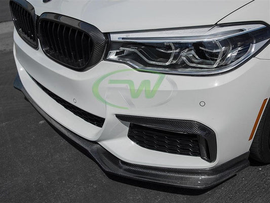 RW Carbon BMW G30 Carbon Fiber Front Brake Duct Trim-Exterior-Silicon Valley Bimmer
