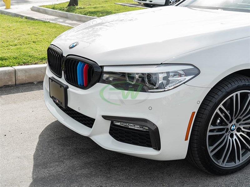 RW Carbon BMW G30 Carbon Fiber Front Brake Duct Trim-Exterior-Silicon Valley Bimmer
