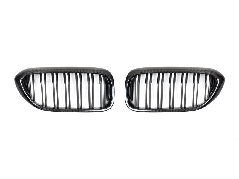 RW Carbon BMW G30 Dual Slat Carbon Fiber Grilles-Exterior-Silicon Valley Bimmer