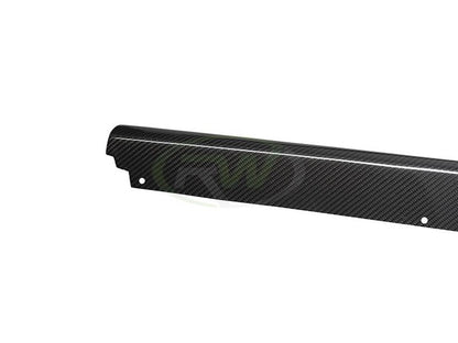 RW Carbon BMW G30 F90 3D Style CF Side Skirt Extensions-Exterior-Silicon Valley Bimmer