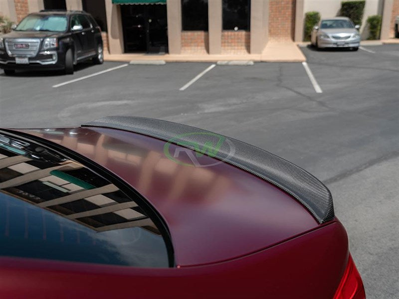 RW Carbon BMW G30 F90 3D Style Carbon Fiber Trunk Spoiler-Exterior-Silicon Valley Bimmer