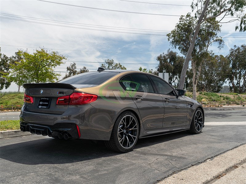 RW Carbon BMW G30 F90 RWS Carbon Fiber Trunk Spoiler-Exterior-Silicon Valley Bimmer