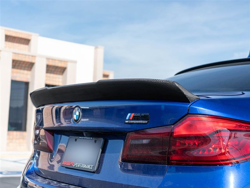 RW Carbon BMW G30 F90 RWS Carbon Fiber Trunk Spoiler-Exterior-Silicon Valley Bimmer