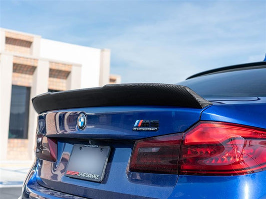 RW Carbon BMW G30 F90 RWS Carbon Fiber Trunk Spoiler-Exterior-Silicon Valley Bimmer