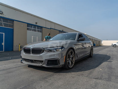 RW Carbon BMW G30 Performance Carbon Fiber Style Splitters-Exterior-Silicon Valley Bimmer