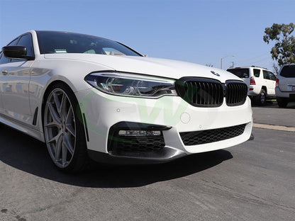 RW Carbon BMW G30 Performance Carbon Fiber Style Splitters-Exterior-Silicon Valley Bimmer