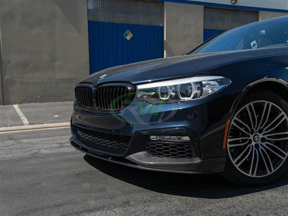 RW Carbon BMW G30 Performance Style CF Front Lip Spoiler-Exterior-Silicon Valley Bimmer