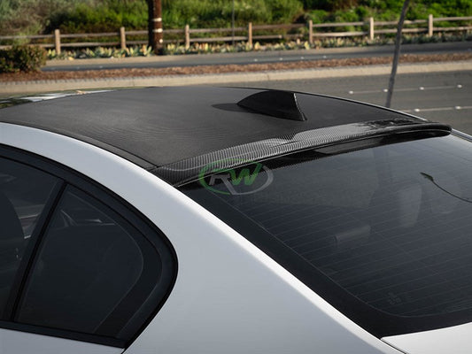 RW Carbon BMW G30/F90 Carbon Fiber Roof Spoiler-Exterior-Silicon Valley Bimmer