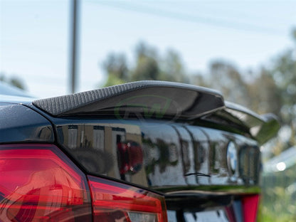 RW Carbon BMW G30/F90 Performance Style CF Trunk Spoiler-Exterior-Silicon Valley Bimmer