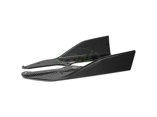 RW Carbon BMW G42 2-Series Carbon Fiber Side Skirt Winglets-Exterior-Silicon Valley Bimmer
