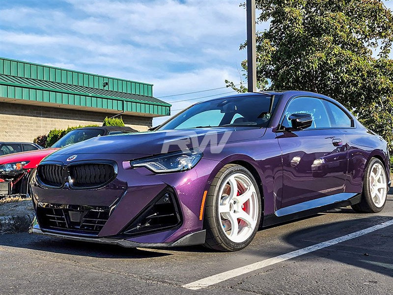 RW Carbon BMW G42 2-Series Performance Style Carbon Fiber Front Lip-Exterior-Silicon Valley Bimmer