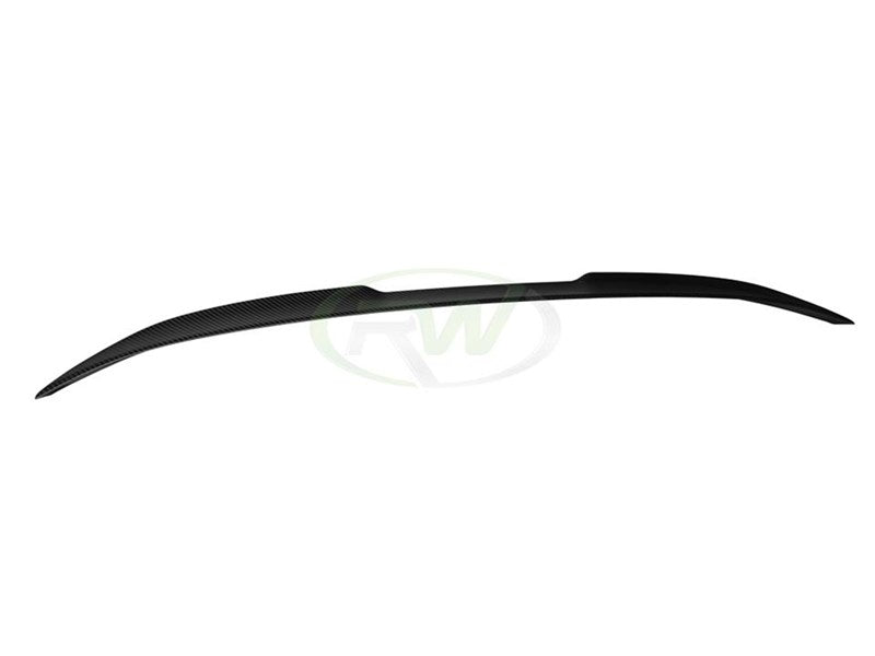 RW Carbon BMW G42 G87 M2 DTM Carbon Fiber Trunk Spoiler-Exterior-Silicon Valley Bimmer