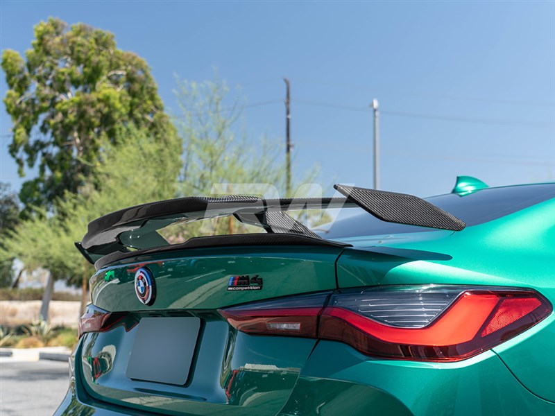 RW Carbon BMW G80 M3 / G82 M4 Carbon Fiber Rear Wing-Exterior-Silicon Valley Bimmer