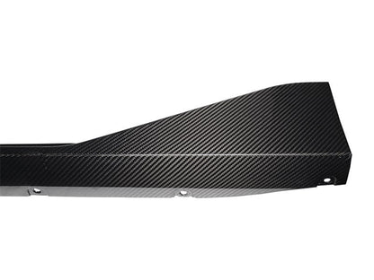 RW Carbon BMW G80 M3 Performance Style Carbon Fiber Side Skirt Extensions-Exterior-Silicon Valley Bimmer