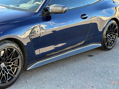 RW Carbon BMW G82/G83 M4 3D Style Carbon Fiber Side Skirts-Exterior-Silicon Valley Bimmer