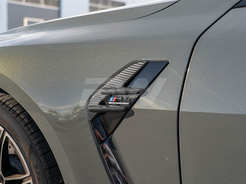 RW Carbon BMW G82/G83 M4 Carbon Fiber Fender Trims-Exterior-Silicon Valley Bimmer