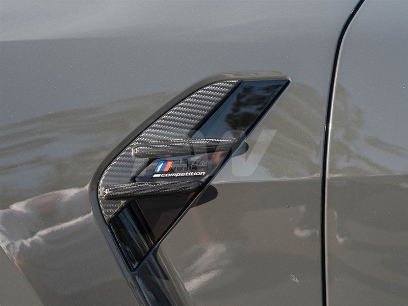 RW Carbon BMW G82/G83 M4 Carbon Fiber Fender Trims-Exterior-Silicon Valley Bimmer