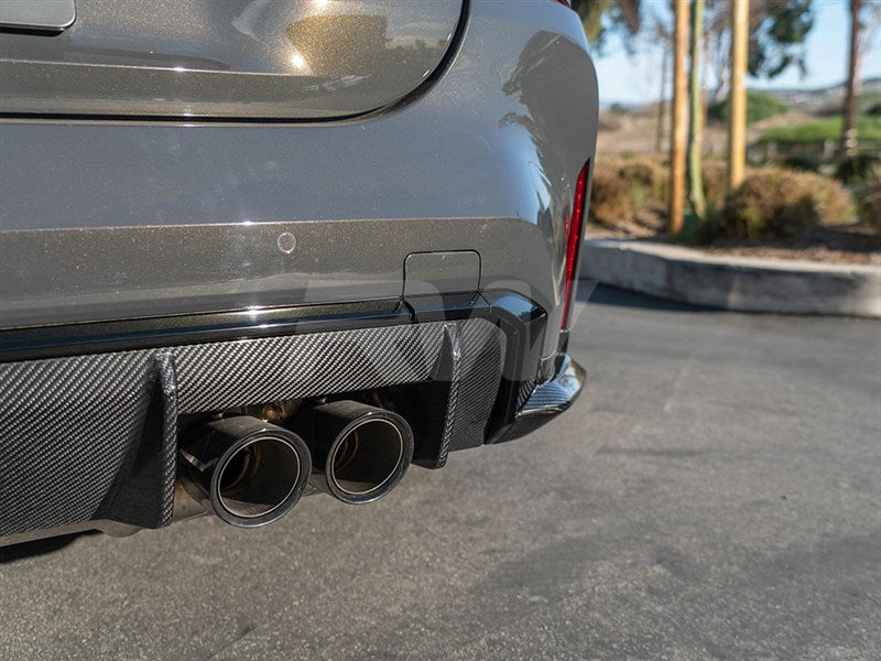 RW Carbon BMW G82/G83 M4 OEM Style Carbon Fiber Diffuser-Exterior-Silicon Valley Bimmer