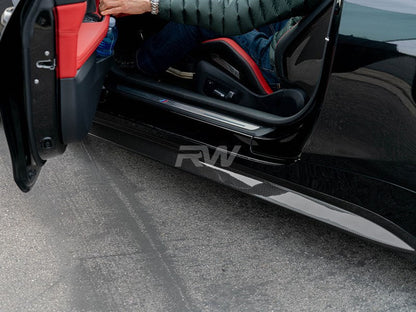 RW Carbon BMW G82/G83 M4 OEM Style Carbon Fiber Side Skirts-Exterior-Silicon Valley Bimmer
