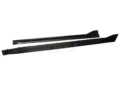 RW Carbon BMW G82/G83 Performance Style Carbon Fiber Side Skirt Extensions-Exterior-Silicon Valley Bimmer