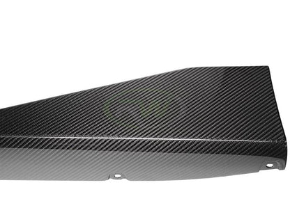 RW Carbon BMW G82/G83 Performance Style Carbon Fiber Side Skirt Extensions-Exterior-Silicon Valley Bimmer