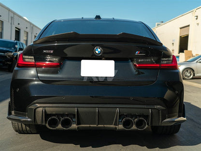 RW Carbon BMW G8X Carbon Fiber Diffuser Trim-Exterior-Silicon Valley Bimmer