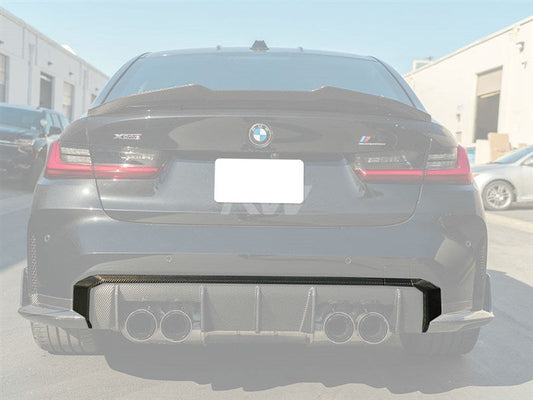 RW Carbon BMW G8X Carbon Fiber Diffuser Trim-Exterior-Silicon Valley Bimmer