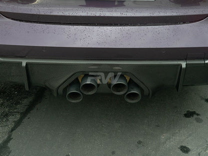 RW Carbon BMW G8X M3 M4 Performance Carbon Fiber Exhaust Cover-Exterior-Silicon Valley Bimmer
