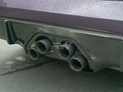RW Carbon BMW G8X M3 M4 Performance Carbon Fiber Exhaust Cover-Exterior-Silicon Valley Bimmer