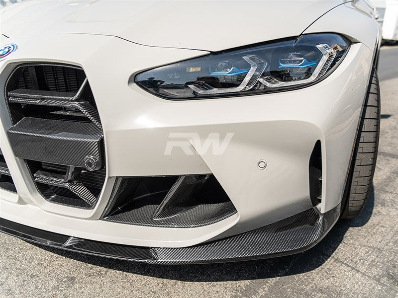 RW Carbon BMW G8X M3/M4 3D Style Full Carbon Fiber Front Lip-Exterior-Silicon Valley Bimmer