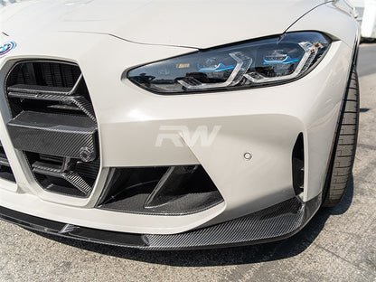 RW Carbon BMW G8X M3/M4 3D Style Full Carbon Fiber Front Lip-Exterior-Silicon Valley Bimmer