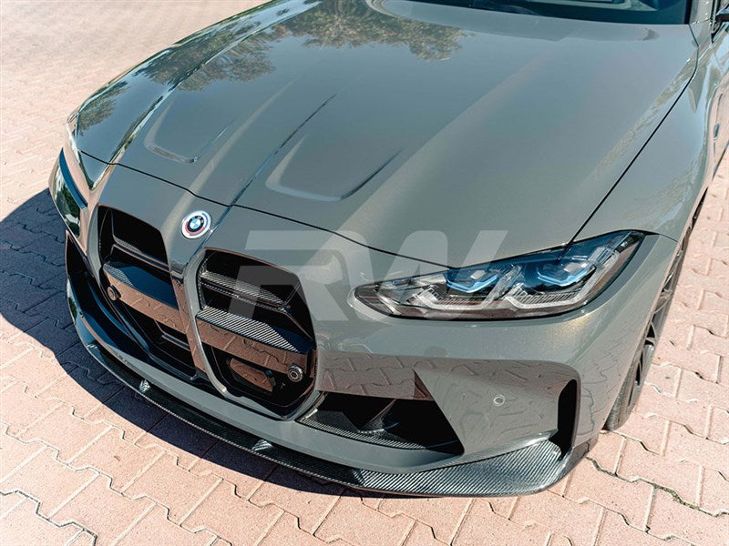 RW Carbon BMW G8X M3/M4 3D Style Full Carbon Fiber Front Lip-Exterior-Silicon Valley Bimmer