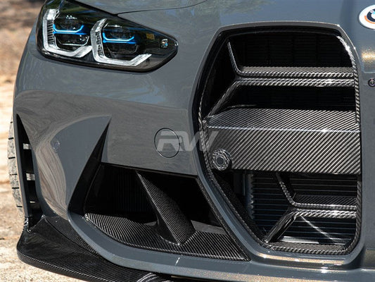 RW Carbon BMW G8X M3/M4 CSL Style Carbon Fiber Grille-Exterior-Silicon Valley Bimmer