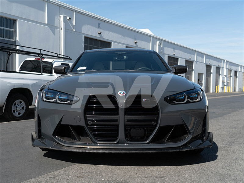 RW Carbon BMW G8X M3/M4 Carbon Fiber CSL Style Front Lip-Exterior-Silicon Valley Bimmer