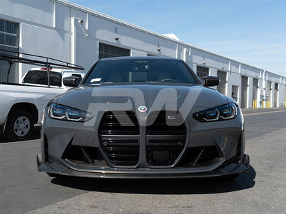 RW Carbon BMW G8X M3/M4 Carbon Fiber CSL Style Front Lip-Exterior-Silicon Valley Bimmer