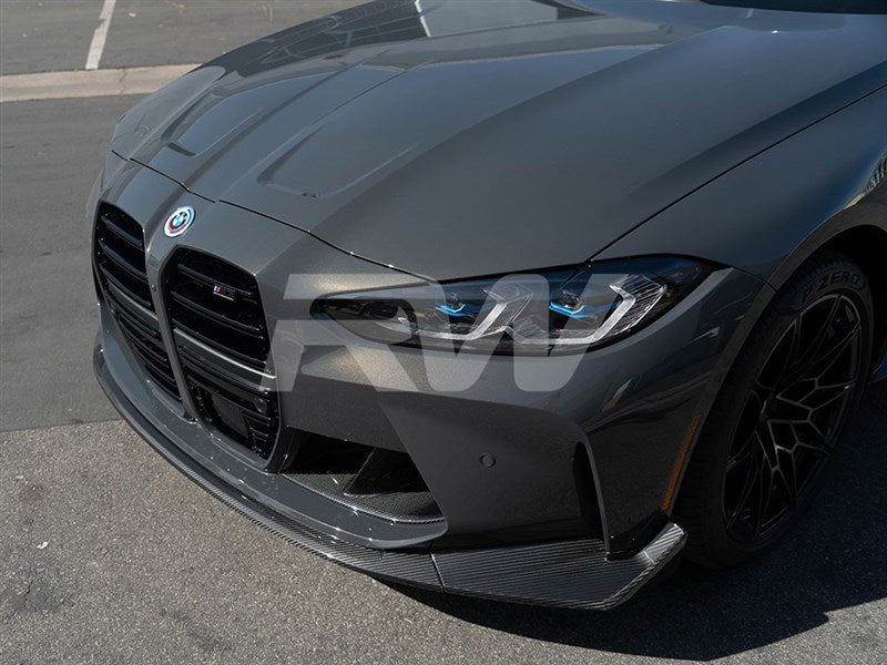 RW Carbon BMW G8X M3/M4 Carbon Fiber CSL Style Front Lip-Exterior-Silicon Valley Bimmer