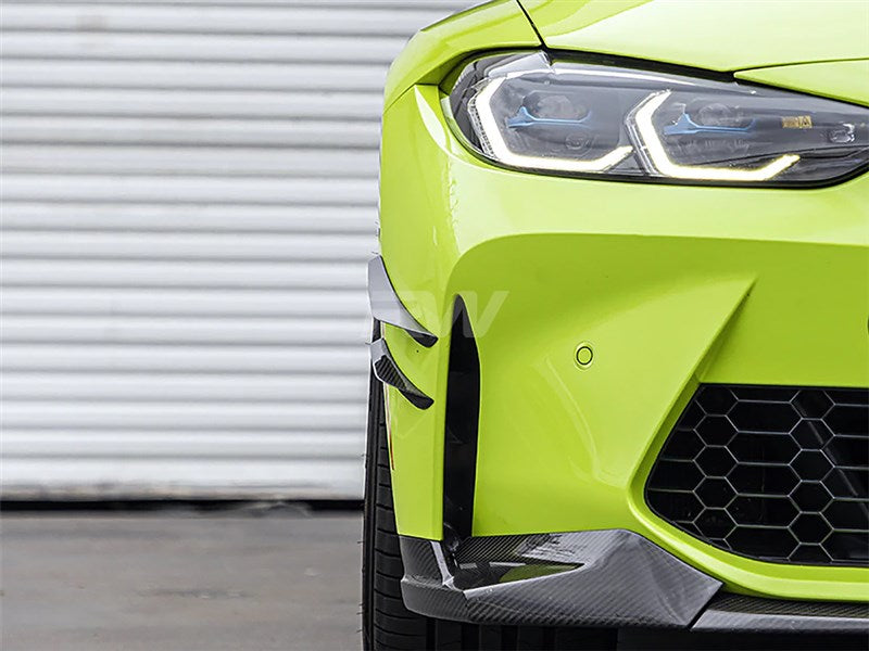 RW Carbon BMW G8X M3/M4 Carbon Fiber Canards-Exterior-Silicon Valley Bimmer