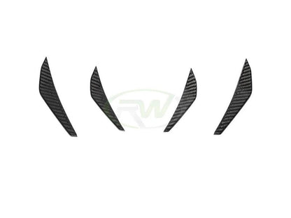 RW Carbon BMW G8X M3/M4 Carbon Fiber Canards-Exterior-Silicon Valley Bimmer