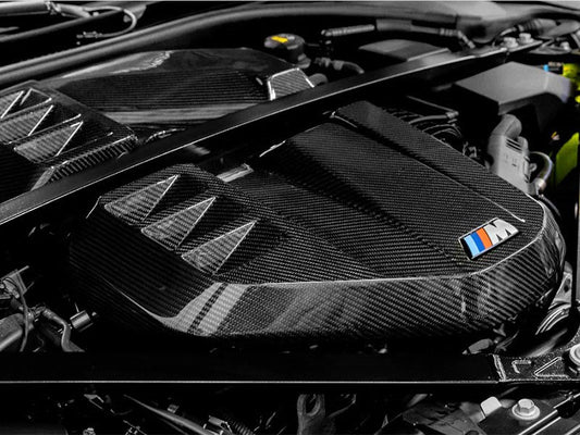 RW Carbon BMW G8X M3/M4 Carbon Fiber Engine Cover-Performance-Silicon Valley Bimmer