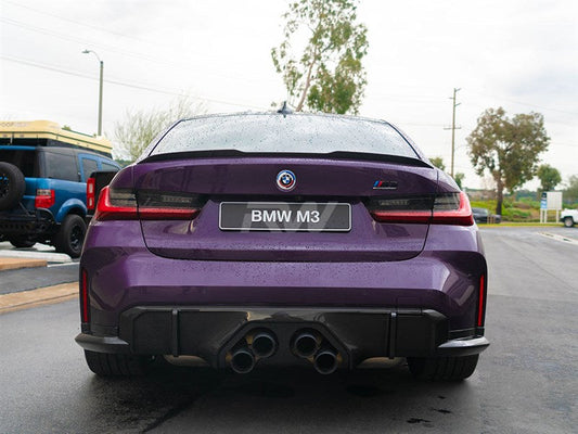 RW Carbon BMW G8X M3/M4 Carbon Fiber Perf. Style Diffuser-Exterior-Silicon Valley Bimmer